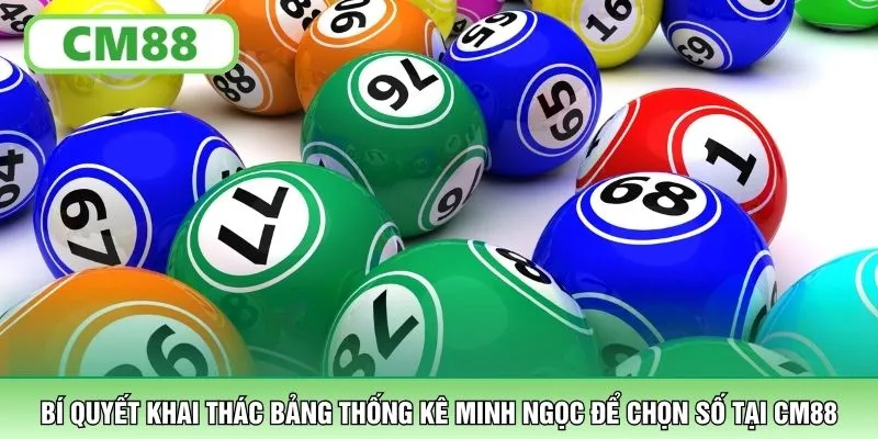 Bí quyết khai thác bảng thống kê Minh Ngọc để chọn số tại CM88